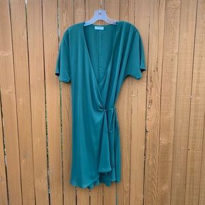Wrap dress (Aritzia/Wilfred)
